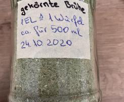 Brühe, trocken - Alternative zu Gemüsepaste