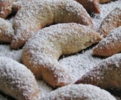 Vanillekipferl ohne Nüsse oder Mandeln