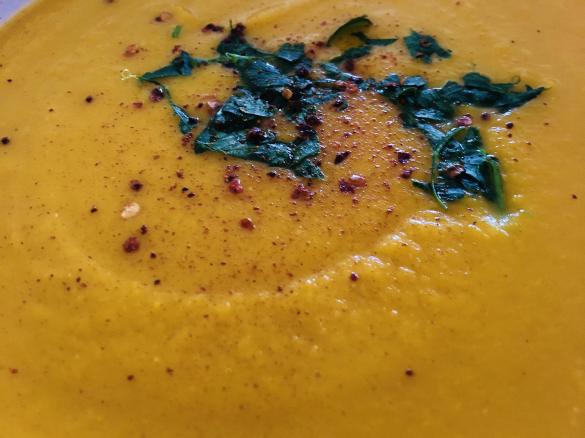 Butternut-Kürbis-Suppe