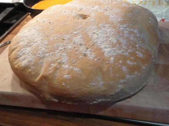 Fladenbrot (geht kalt im Ofen)