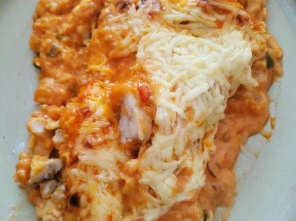 Überbackene Fischstäbchen