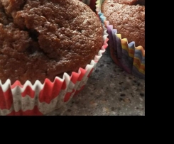 zweierlei Bananen Muffins