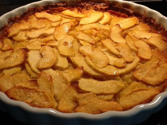 Variation von Torta di Mele - italienischer Apfelkuchen