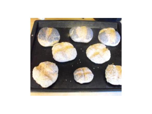 Weizen- Dinkelbrötchen