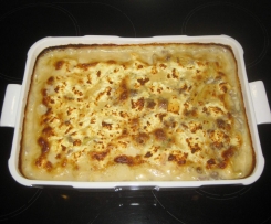 Kartoffel-Hackauflauf mit Feta