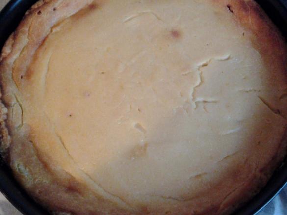 veganer Käsekuchen mit Erdbeeren laktosefrei