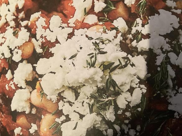 Bohneneintopf mit Feta