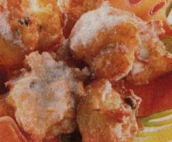 Quarkkrapfen mit Rosinen