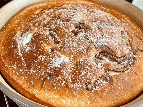 Variation Nutella Mascarpone Kuchen 