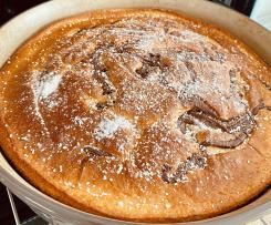 Variation Nutella Mascarpone Kuchen 