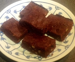  Brownies mit Walnüssen