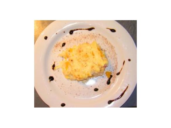 fruchtiger Grießauflauf