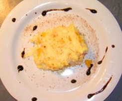 fruchtiger Grießauflauf