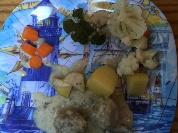 Hackbällchen Mit Pilzsauce