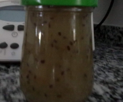 Stachelbeer-Bananen-Fruchtaufstrich