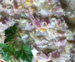 Partysalat mit Ananas