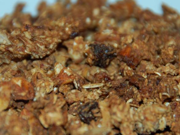 Weihnachts-Granola-Müsli