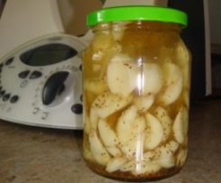 Eingelegter Knoblauch