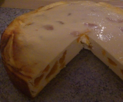 Mandarinenkäsekuchen ohne Boden