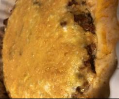 Riesen Cheeseburger aus dem Ofen / Low Carb