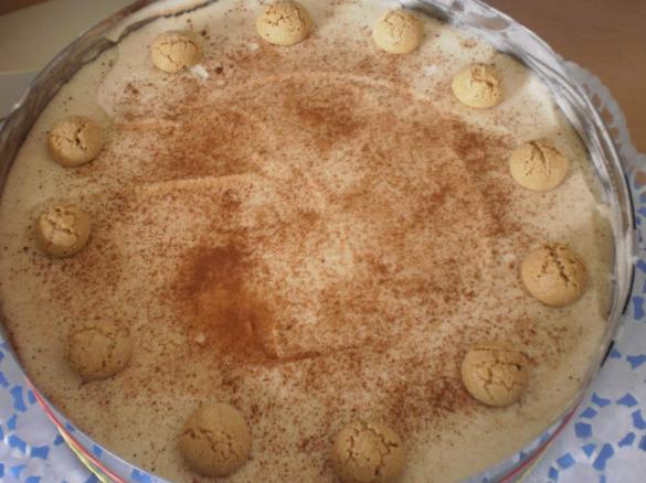 Philadelphia-Frischkäse-Torte mit Amaretto