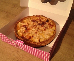 Apfel Pudding Kuchen