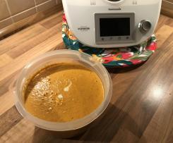 Scharfe Paprika-Mais-Suppe