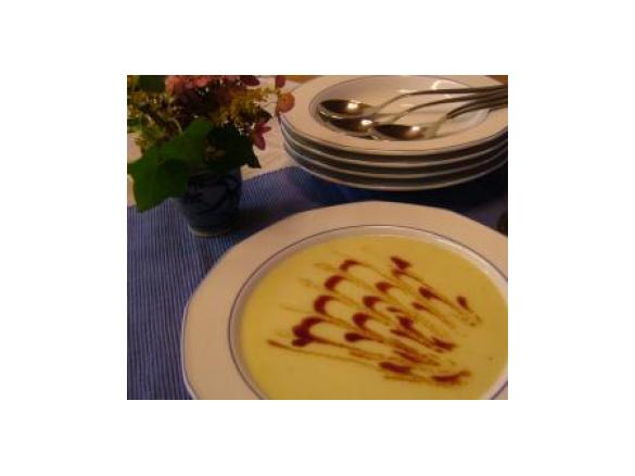 Variation von Cremige Spargelsuppe 