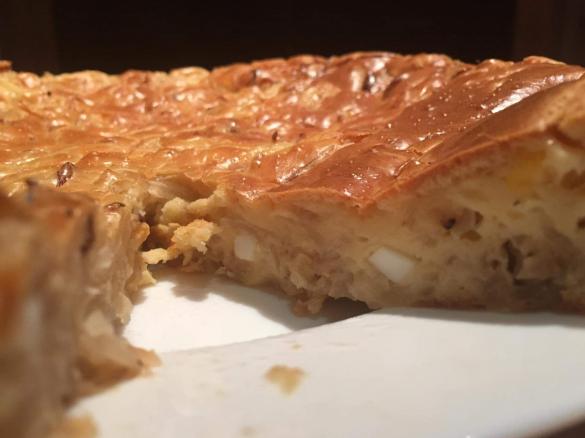 Schneller Krautkuchen zum übergießen