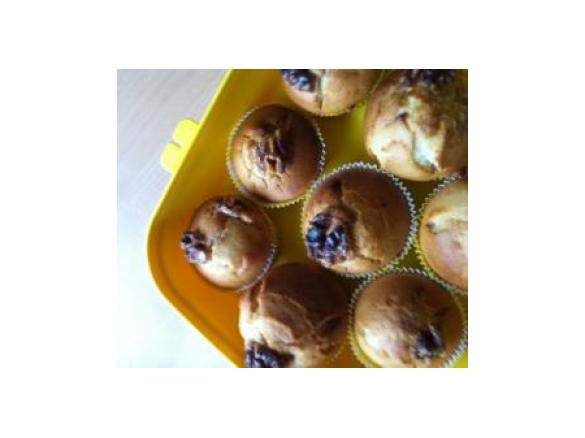 Bananen Muffins mit Müller Milch