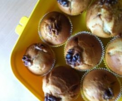 Bananen Muffins mit Müller Milch