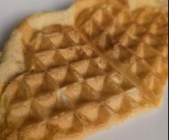 Dinkel -Joghurt-Waffeln