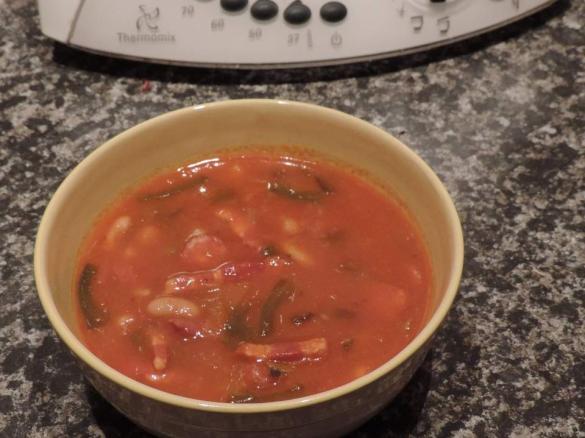 Serbische Bohnensuppe Landfrauenart