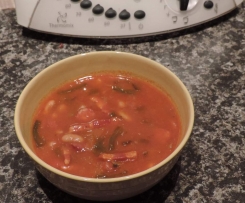 Serbische Bohnensuppe Landfrauenart