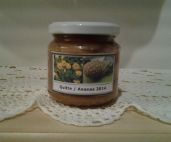 Variation von Quitten-Ananas-Marmelade