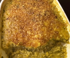 Grünkohl-Linsen-Auflauf