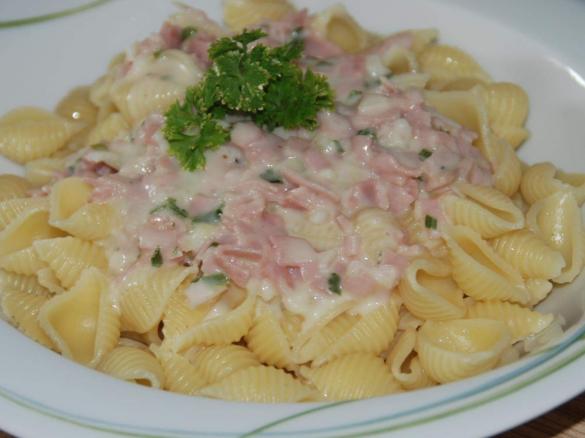 Schinken- Sahne Soße