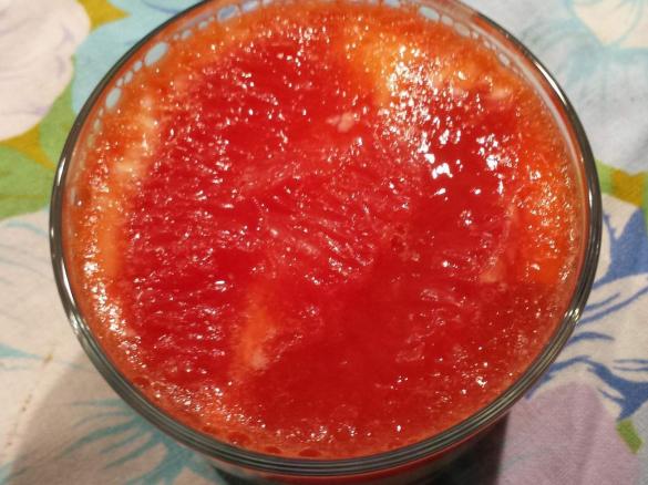 Ziegenfrischkäsekuchen mit Zitrusspiegel