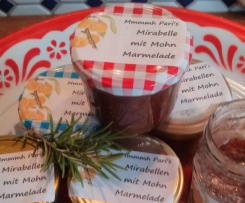 Mmmh Mirabellen-Mohn-Marmelade