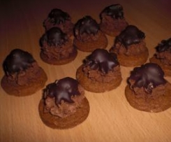 Schoko-Mousse-Berge (Plätzchen)