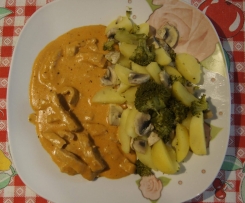 Geschnetzeltes mit Gemüse