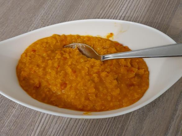 Glücksmixer veganes Linsen Dal