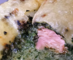 Spinat-Lachs-Auflauf (TK-geeignet)