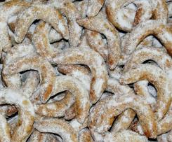 Vanillekipferl mit Krokant