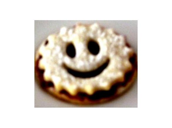Marmeladen Smileys (Hildabrödle, Linzer Plätzchen)