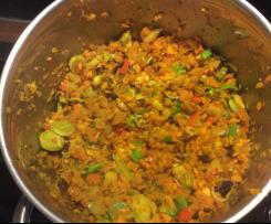 Kürbisauflauf orientalisch