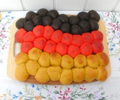 Deutschland Fahne Partybrot WM2014