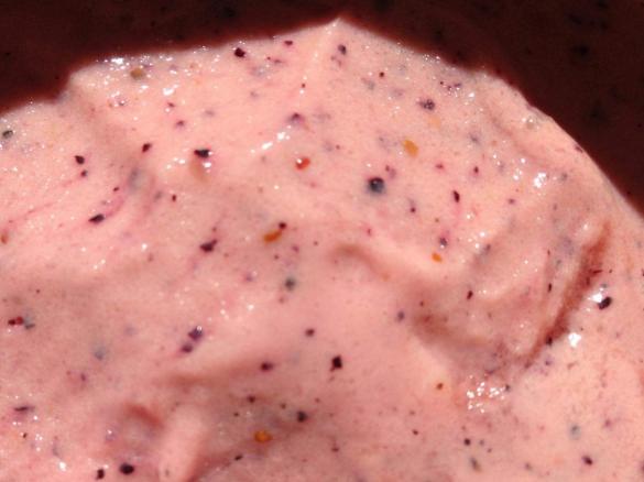 Wassermelone Blaubeere Eis 