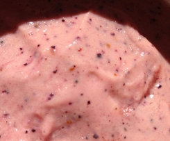 Wassermelone Blaubeere Eis 