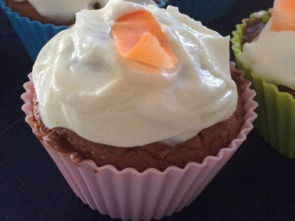 Karotten-Cupcakes
